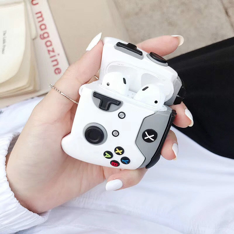 Retro Game Console Control Case For AirPods 1 2